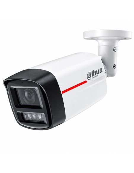Cámara IP Dahua Bala 4MP WizColor 50m Sensor 1/1.8 SMD+, referencia DH-IPC-HFW2449TLP-S-LED-0280B-PRO, vista frontal