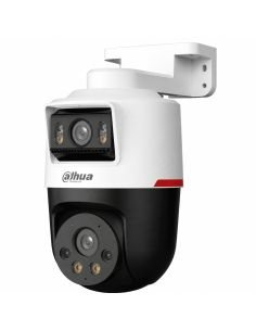 Cámara IP Dahua Dual 4MP PT Disuasion Activa IP66, referencia DH-IPC-PTS2249BP-E2-S-PV-LED-0360B-PRO, vista frontal 2