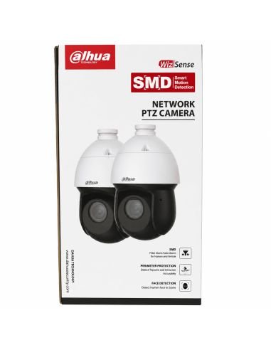 Domo PTZ IP 4MP Starlight Zoom 25X IR 100m Dahua, referencia DH-SD49425DB-HNY, producto en uso