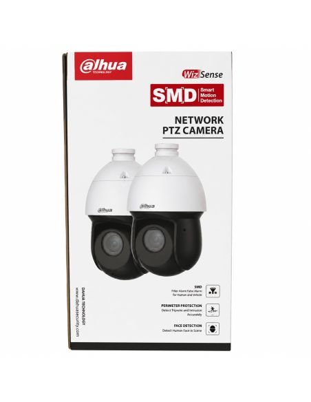 Domo PTZ IP 4MP Starlight Zoom 25X IR 100m Dahua, referencia DH-SD49425DB-HNY, producto en uso