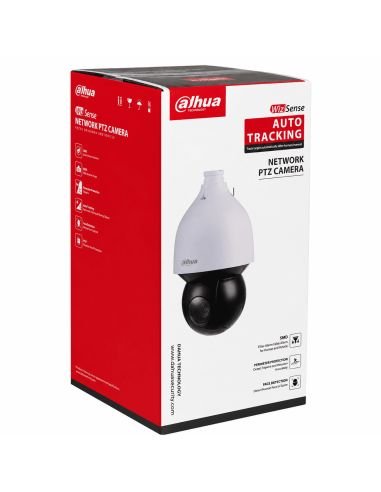 Domo PTZ IP 4MP Zoom 32X IR 150m IK10 Dahua, referencia DH-SD5A432GB-HNR, producto en uso