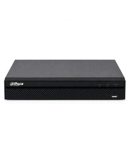NVR IP 4 Canales H.265 4K 1 SATA Dahua, referencia DHI-NVR1104HS-S3H-V2, vista frontal