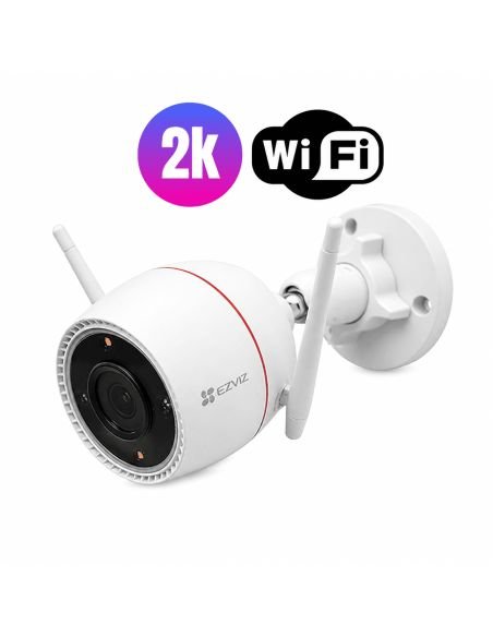 Cámara EZVIZ H3C 3MP Exterior, referencia CS-H3c-R100-1J3WKFL(2.8mm), vista frontal