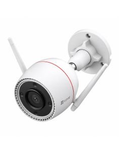 Cámara EZVIZ H3C 4MP Exterior, referencia CS-H3c-R100-1J4WKFL(2.8mm), detalle de conectores y puertos