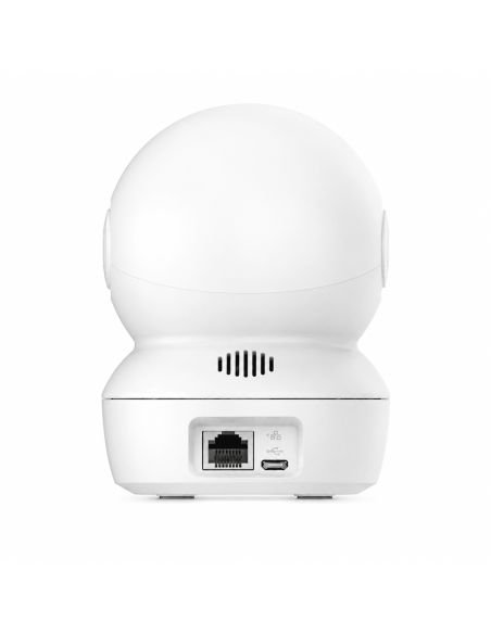 Cámara EZVIZ H6C 3MP Pro 360, referencia CS-H6c-R105-1L3WF, detalle de conectores y puertos