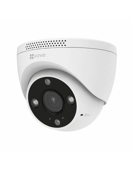 Cámara EZVIZ H4 3MP Exterior, referencia CS-H4-R201-1H3WKFL, vista en ángulo