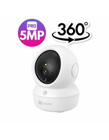 Cámara EZVIZ H6C 5MP Pro Dual Band, referencia CS-H6c-R200-1Q5WFL(AM-STD), vista frontal