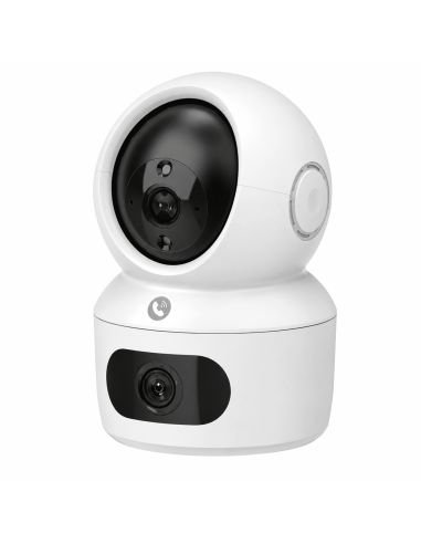 Cámara EZVIZ H7C 4MP WiFi 6 Doble Lente, referencia CS-H7c-R100-8G44WF, detalle de conectores y puertos