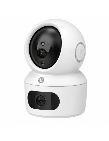 Cámara EZVIZ H7C 4MP WiFi 6 Doble Lente, referencia CS-H7c-R100-8G44WF, detalle de conectores y puertos