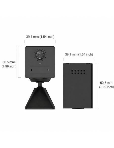 Cámara EZVIZ CB2 2MP Interior Batería, referencia CS-CB2-R100-2D2WF-BK(AM-STD), producto en uso
