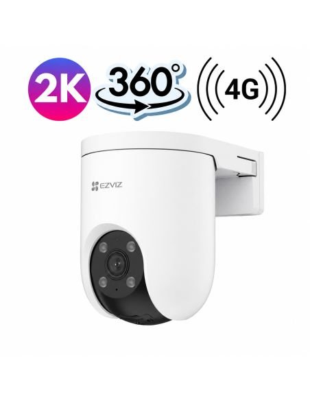 Cámara EZVIZ H8C 3MP Exterior 4G SIM, referencia CS-H8c-R200-1K3KFL4GA(4mm), vista frontal