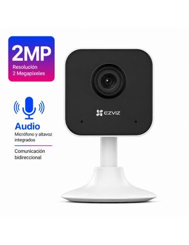 Cámara EZVIZ H1C 2MP Magnetica, referencia CS-H1c-R101-1G2WR, contenido del empaque