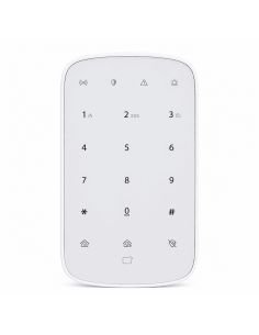Teclado Inalámbrico Dahua para Alarm Hub, referencia DHI-ARK30T-W2, vista frontal