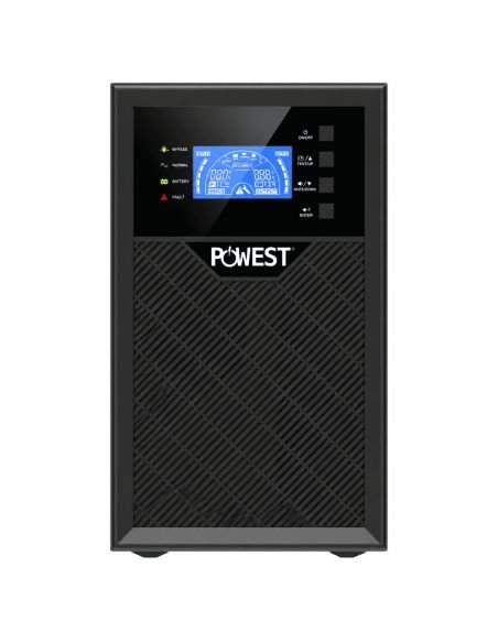 UPS Online Powest 3000VA 2400W Doble Conversión, referencia NUOLT-7283, vista frontal