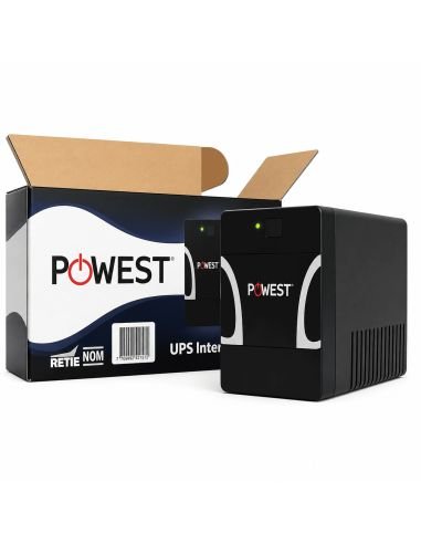 UPS Interactiva Powest 625VA para DVR PC y Modem, referencia NUIMN-7279, producto en uso