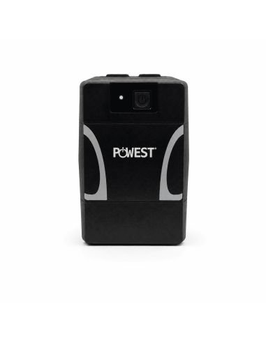UPS Interactiva Powest 625VA para DVR PC y Modem, referencia NUIMN-7279, vista en ángulo