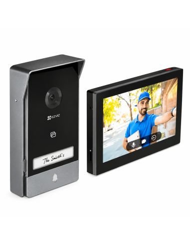 Videoportero EZVIZ HP7 3MP Tactil, referencia CS-HP7-R101-1W2TFC, producto en uso
