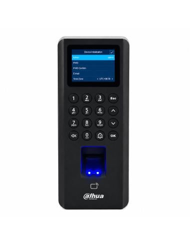 Control Acceso Dahua Huella Tarjeta 5000 Usuarios, referencia DHI-ASI2212J-D, vista frontal