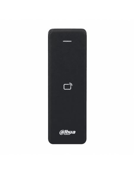 Lector Tarjetas Dahua RFID 125KHz IP66 RS485, referencia DHI-ASR2100H-D, vista frontal