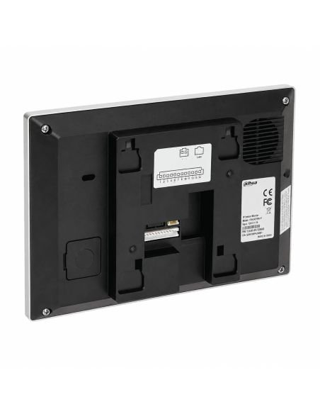 Kit Videoportero IP Dahua 2MP Monitor 7 10K Tarjetas, referencia DHI-KTP02, detalle de conectores y puertos
