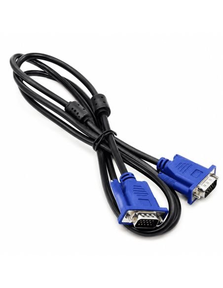 Cable VGA 1.5 m Macho-Macho, referencia 300211, vista en ángulo