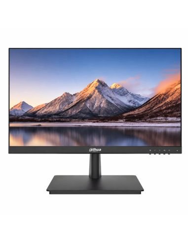 Monitor Dahua 24 Pulgadas LED Full HD Panel VA, referencia DHI-LM24-L200-V1, detalle de conectores y puertos