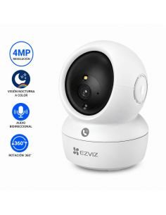 Cámara EZVIZ H6C 4MP 360, referencia CS-H6C-R100-8B4WF, vista frontal 2