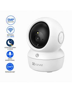 Cámara EZVIZ H6C 5MP Pro Dual Band, referencia CS-H6c-R200-1Q5WFL(AM-STD), producto en uso 2