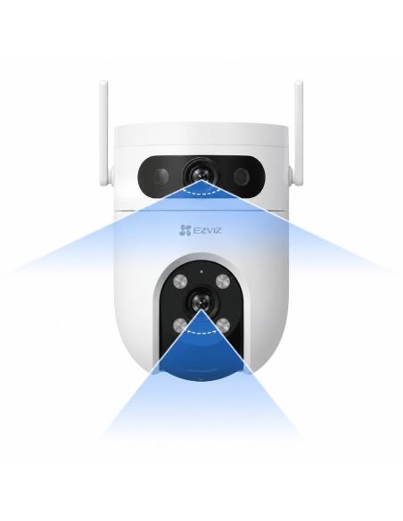 Cámara EZVIZ H9C 5MP Doble Lente, referencia CS-H9c-R100-8G55WKFL, producto en uso