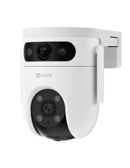 Cámara EZVIZ H9C 5MP Doble Lente, referencia CS-H9c-R100-8G55WKFL, accesorios incluidos