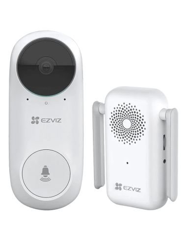 Timbre Inteligente EZVIZ DB2C 2MP, referencia CS-DB2C-A0-1E3WPBR, vista frontal