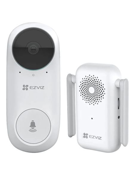 Timbre Inteligente EZVIZ DB2C 2MP, referencia CS-DB2C-A0-1E3WPBR, vista frontal