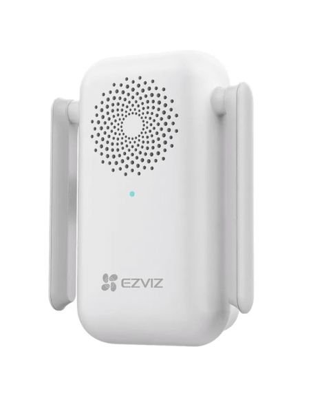 Timbre Inteligente EZVIZ DB2C 2MP, referencia CS-DB2C-A0-1E3WPBR, detalle de conectores y puertos