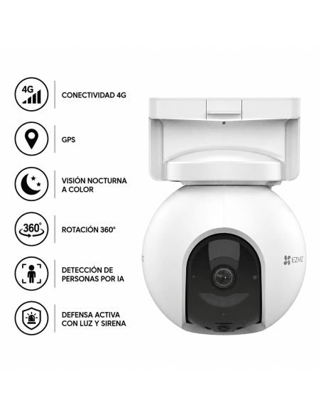 Cámara EZVIZ EB8 4G GPS, referencia CS-EB8-R100-1K3FL4GA-LA, vista en ángulo