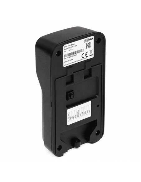 Videoportero IP Dahua 1MP PoE IP65 Lector Tarjeta, referencia DHI-VTO2111D-P-S3, detalle de conectores y puertos