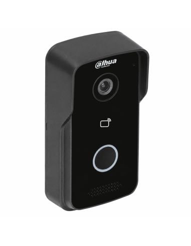 Videoportero IP Dahua 1MP PoE IP65 Lector Tarjeta, referencia DHI-VTO2111D-P-S3, vista en ángulo