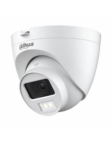 Camara domo Dahua 5MP Dual Light con lente de 2.8 mm y LED blanco