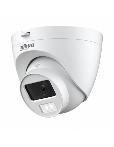 Camara domo Dahua 5MP Dual Light con lente de 2.8 mm y LED blanco