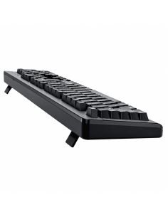 Combo Genius negro alámbrico: teclado completo con teclado numérico y mouse óptico 2