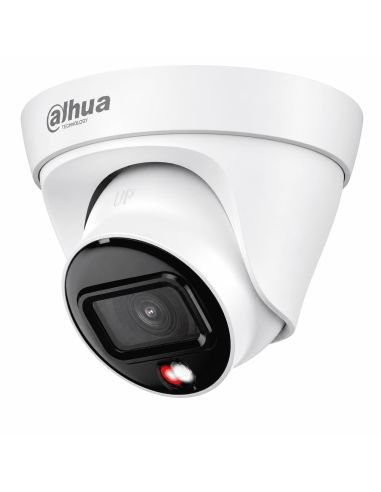 Cámara IP Dahua Domo 2MP Dual Light IR 30m PoE IP67, referencia DH-IPC-HDW1239T1P-A-IL-0280, vista en ángulo