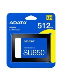 Disco solido ADATA Ultimate SU650 de 256GB, vista frontal 2