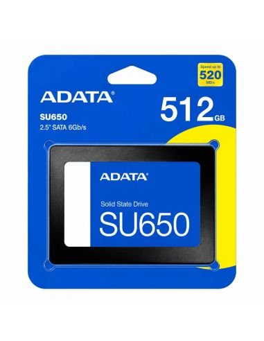 Disco solido ADATA Ultimate SU650 de 2.5 pulgadas, en angulo