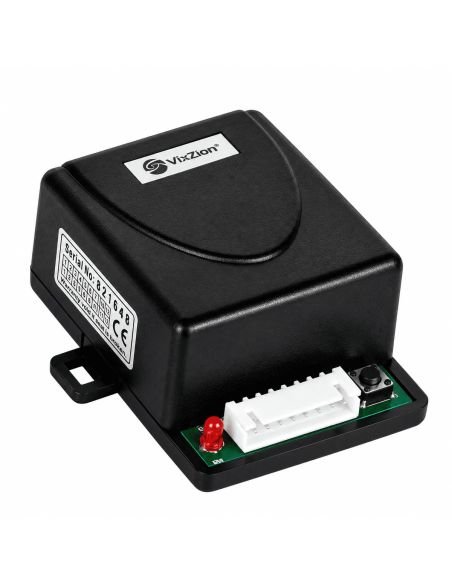 Boton remoto inalambrico y receptor de 2 reles, juego completo