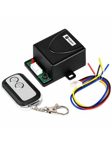 Receptor inalambrico con salidas de rele y antena