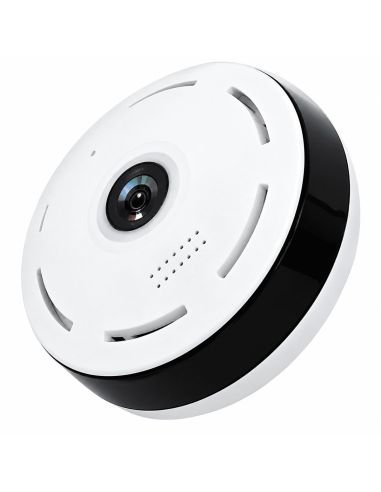 Cámara WiFi Platillo 360° V380 Blanca, referencia PLATILLO360, vista frontal