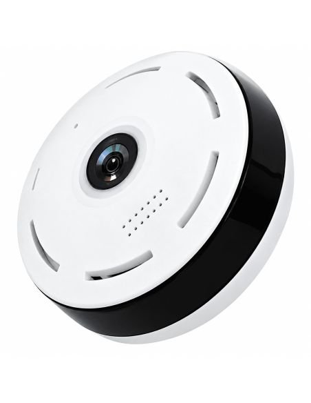 Cámara WiFi Platillo 360° V380 Blanca, referencia PLATILLO360, vista frontal
