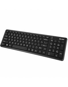 Combo inalambrico SAT KM201W: teclado, mouse y receptor USB 2