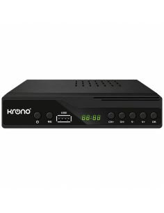 Decodificador TDT Krono KR-360 con su control remoto incluido 2