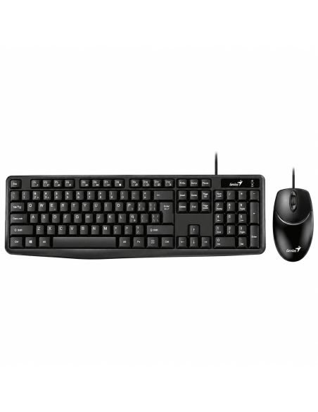 Combo Genius KM-170: teclado en espanol con tecla N y mouse alambrico