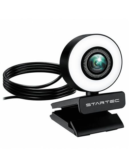 Cámara Web Star 720P con Lampara LED, referencia St-Cw-720, vista frontal